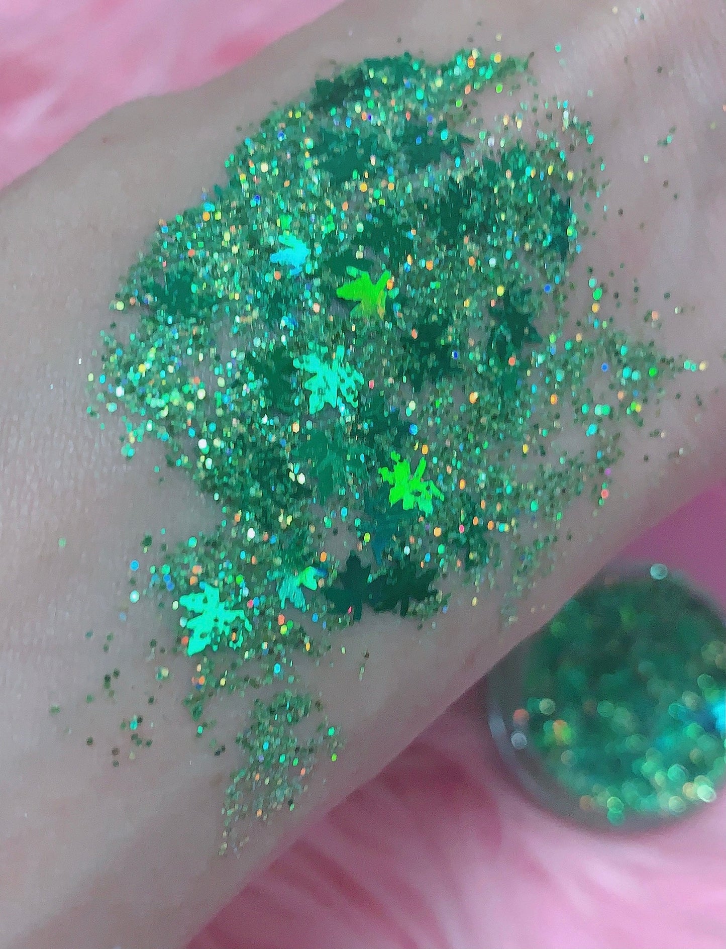Inked Doll Cosmetics - 420 GLOW! Glitter Gel