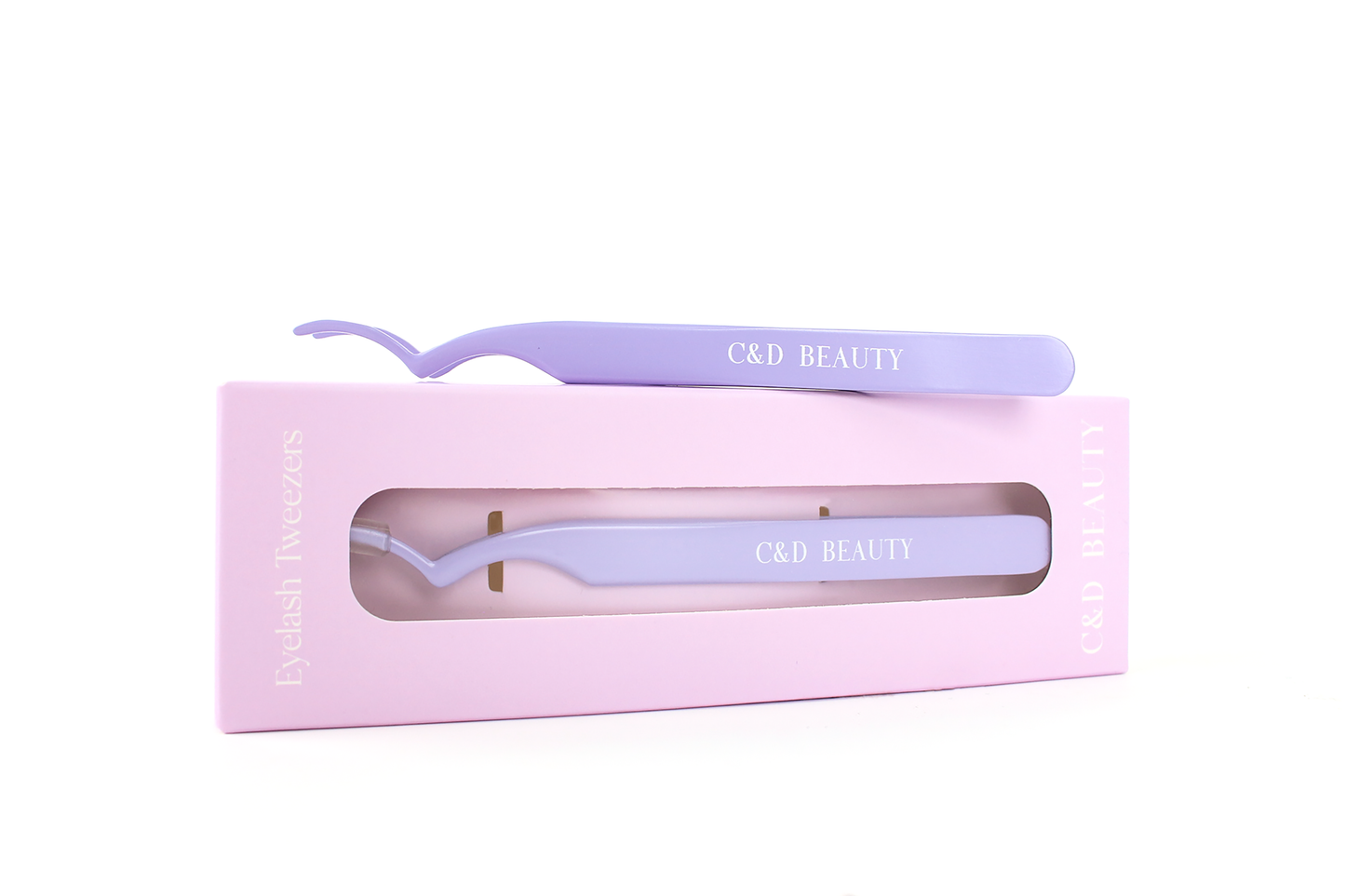 C & D Beauty - LuxeGlide Lash Tweezers