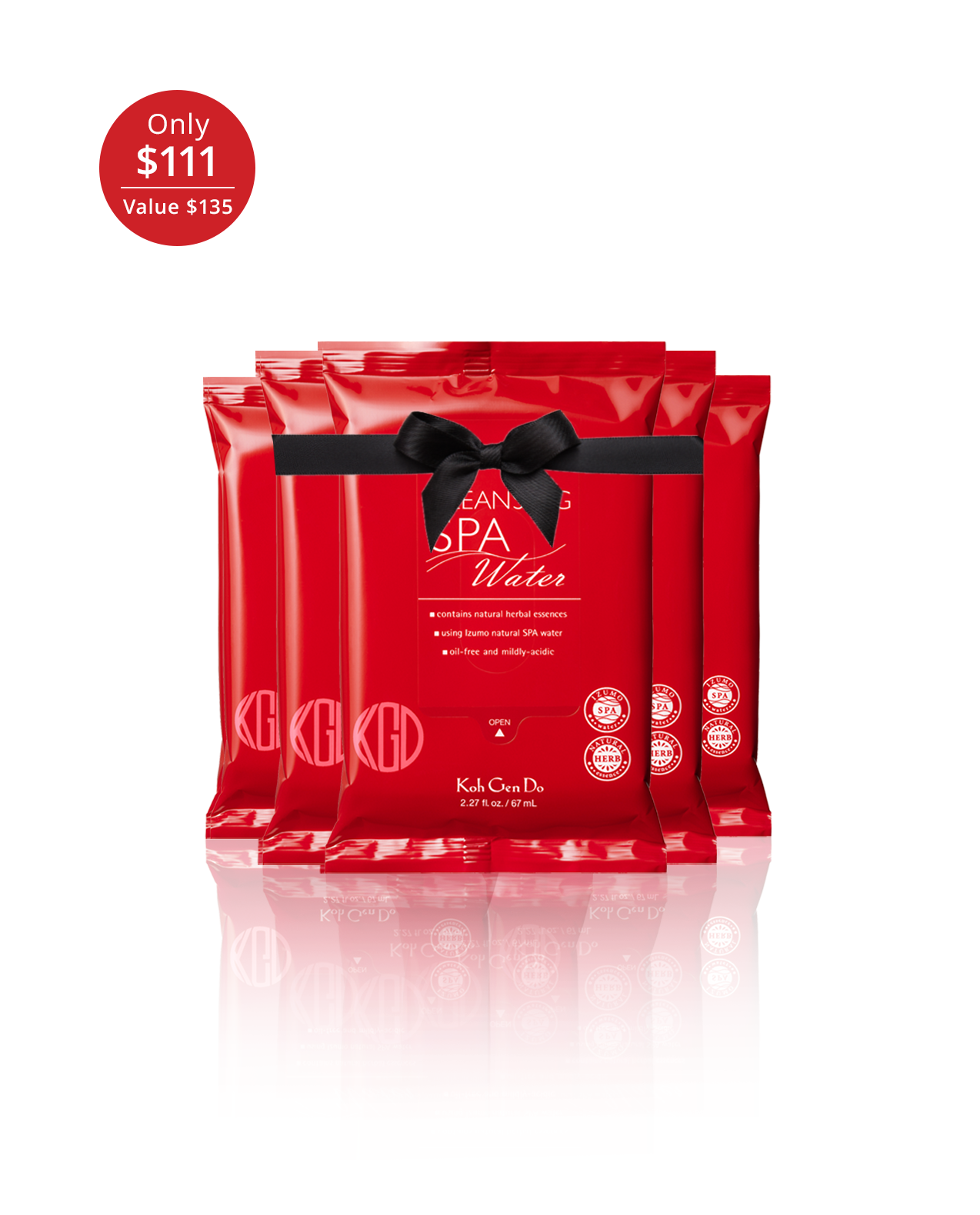 Koh Gen Do - Cleansing Water Cloth 5 Set