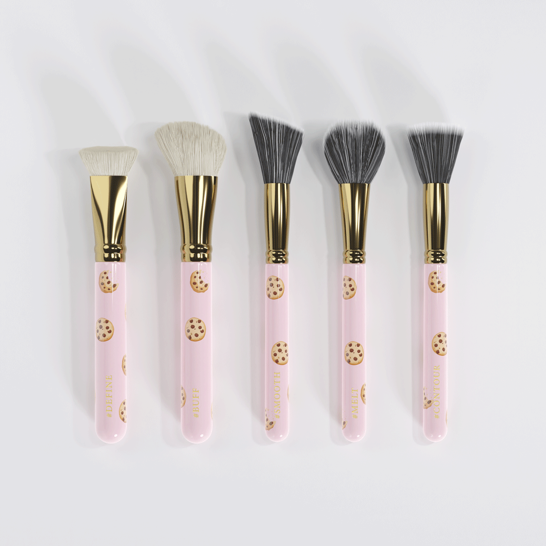Spoilt For Choice 5-Piece Face Brush Set