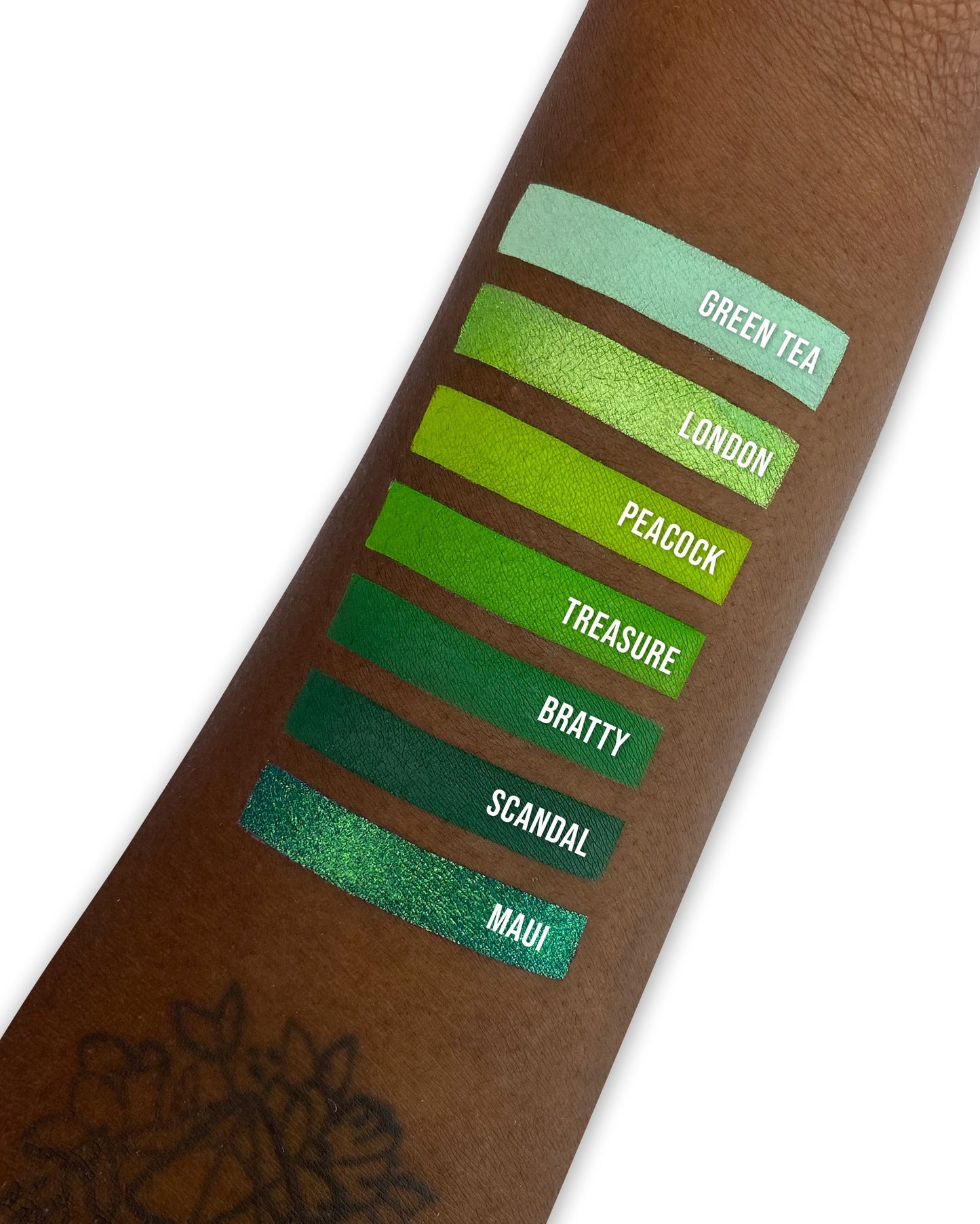 Gavissi Beauty - "PEACOCK" MATTE EYESHADOW