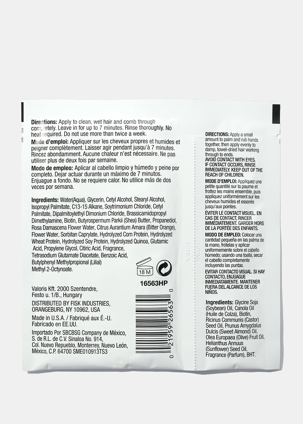 Hair Chemist- Thicken Biotin Hair Mask