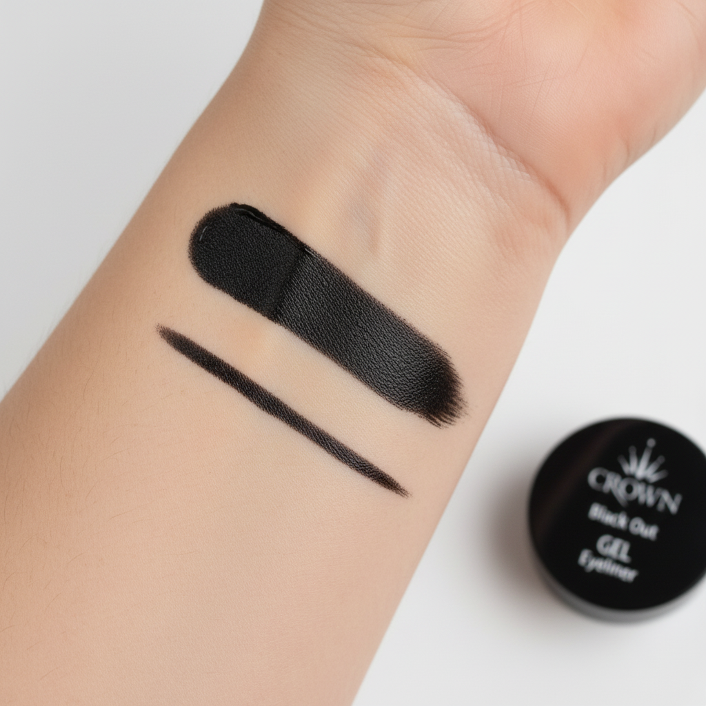 Crown Brush - Gel Eyeliner Black GLP03