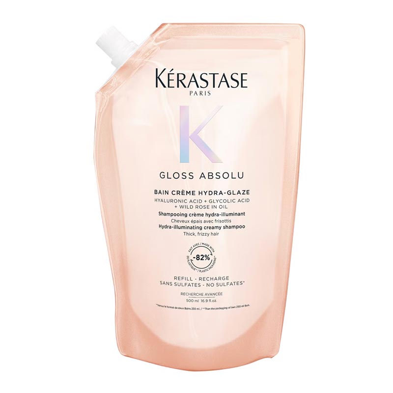 Kérastase Gloss Absolu Bain Créme Hydra-Glaze Shampoo For Thick Frizzy Hair