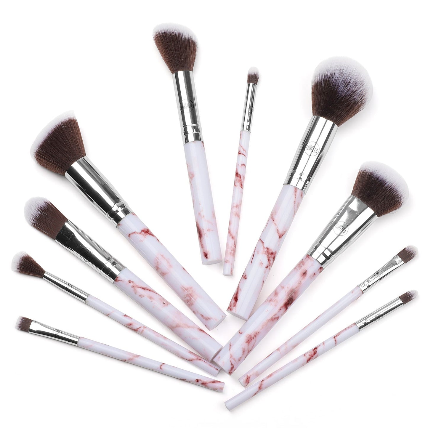 Lurella Cosmetics - Deluxe Marble Brush Set