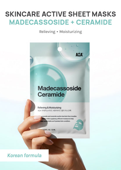 AOA Skin Madecassoside + Ceramide Sheet Mask