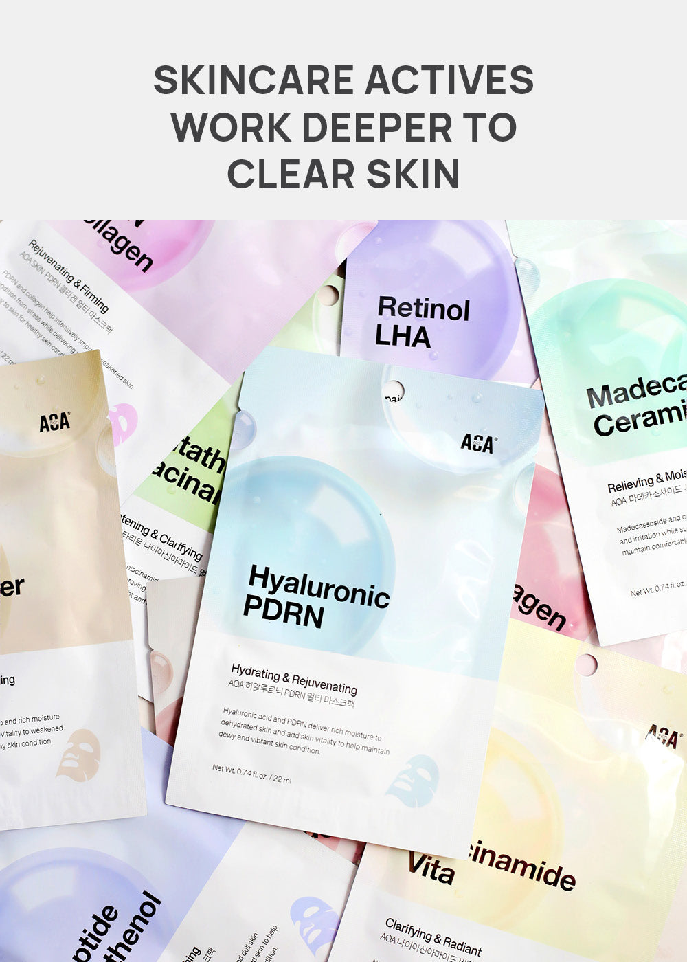 AOA Skin Madecassoside + Ceramide Sheet Mask