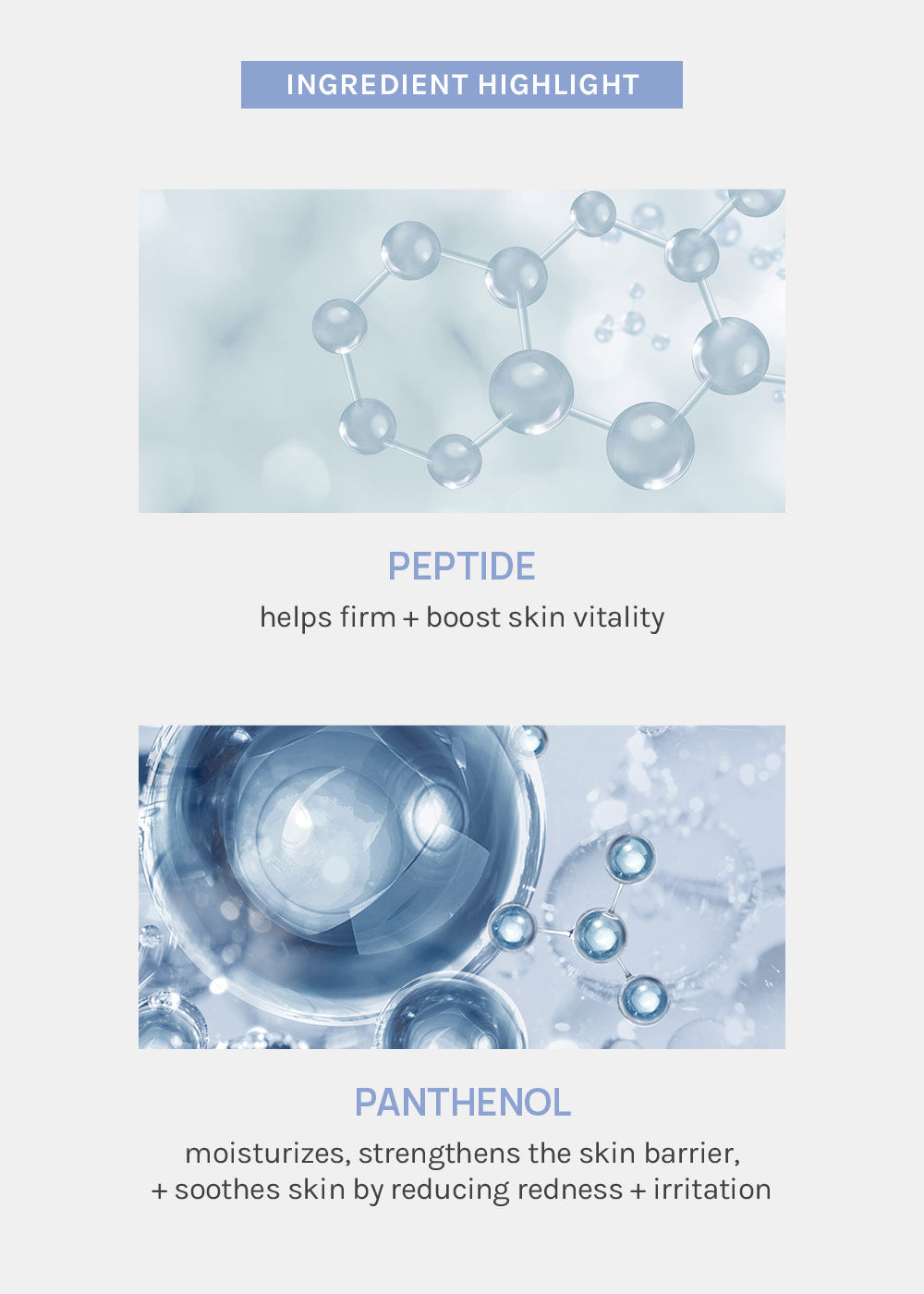 AOA Skin Peptide + Panthenol Sheet Mask