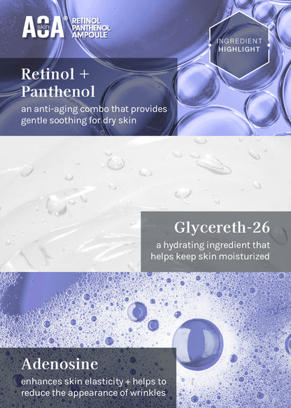 AOA Skin Retinol Panthenol Ampoule 34ml