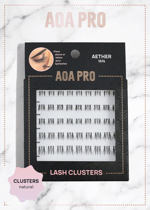AOA Pro Lash Clusters: Aether