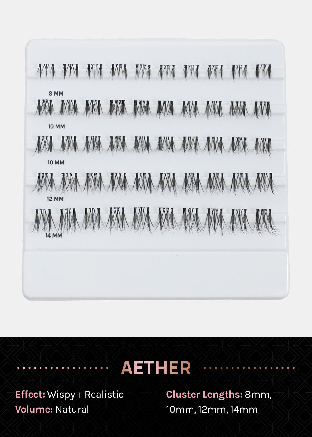 AOA Pro Lash Clusters: Aether