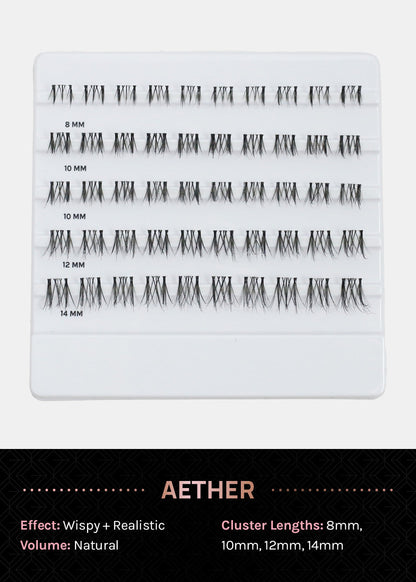 AOA Pro Lash Clusters: Aether