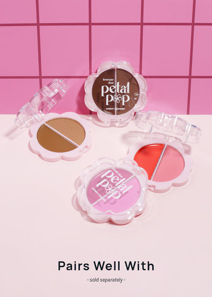AOA Petal Pop Blush Duo Cream + Powder