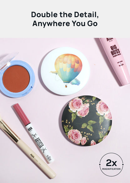 AOA Double-Sided Compact Mirror – Round