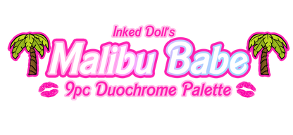Inked Doll Cosmetics - “MALIBU BABE” 9 pc Duochrome Palette