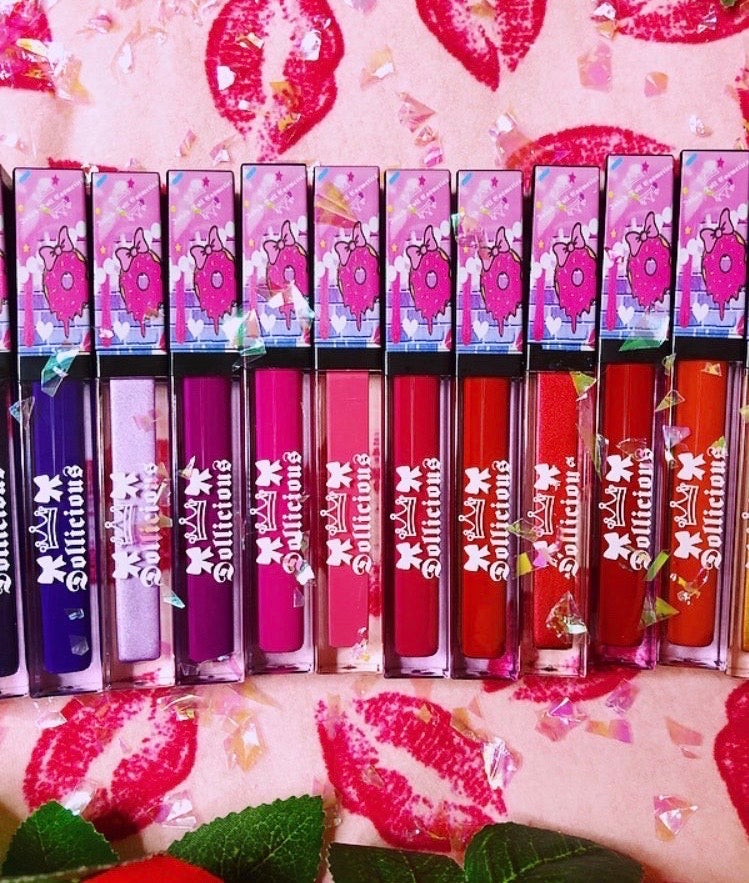 Inked Doll Cosmetics - THE "REDS!!" DOLLICIOUS MATTE VEGAN LIQUID LIPSTICK