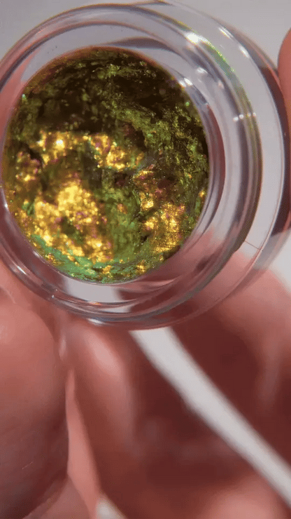 Glisten Cosmetics Gold Rush Chroma Flakes - Duochrome Pigment