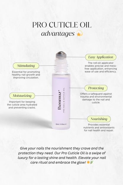 Bonmuz - Pro Nail & Cuticle Oil Lavender