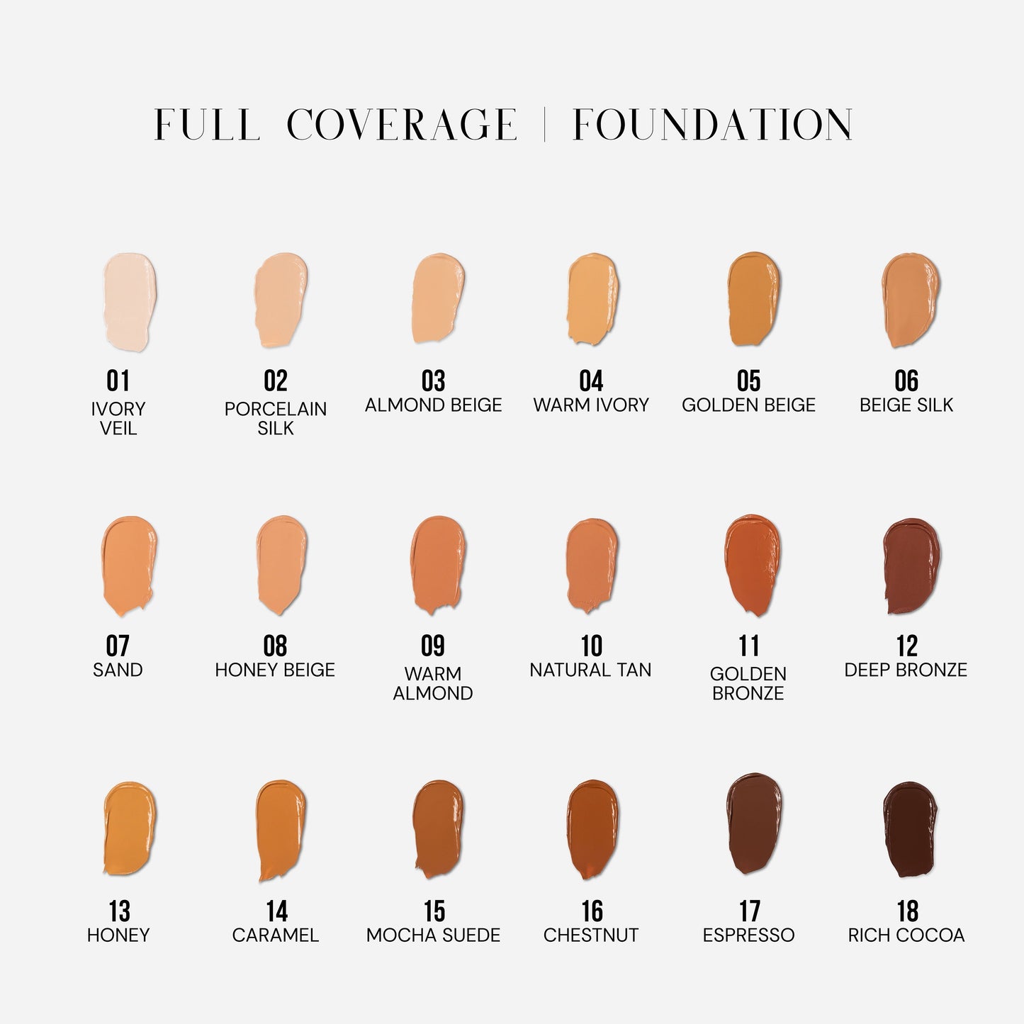 C & D Beauty - Full coverage foundation