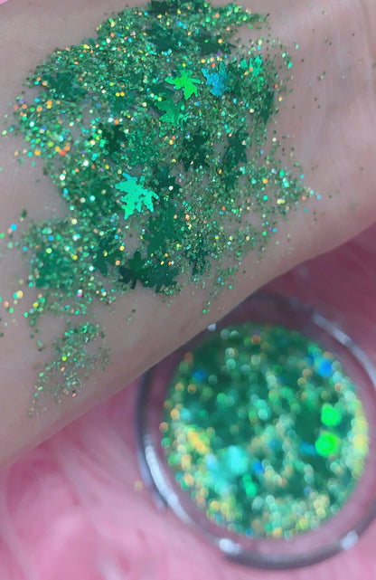 Inked Doll Cosmetics - 420 GLITTER HIGHLIGHTER (36 mm or 59 mm HUGE!!)
