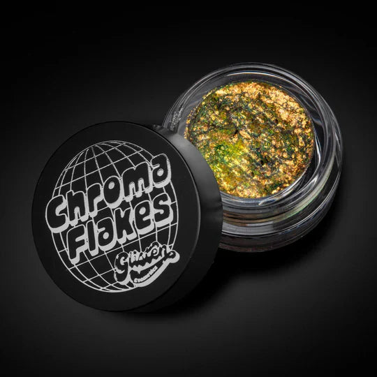 Glisten Cosmetics Gold Rush Chroma Flakes - Duochrome Pigment