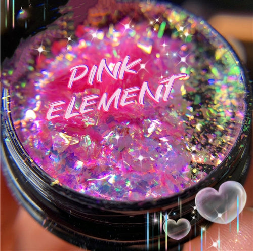 Inked Doll Cosmetics - PINK ELEMENT “Galactal Goddess” Gel Flakes