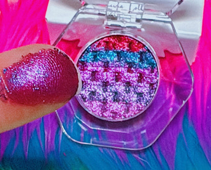 Inked Doll Cosmetics - DON’T BE SHELLOUS “MERMAIDIA COLLECTION” PRESSED TRIPLECHROME