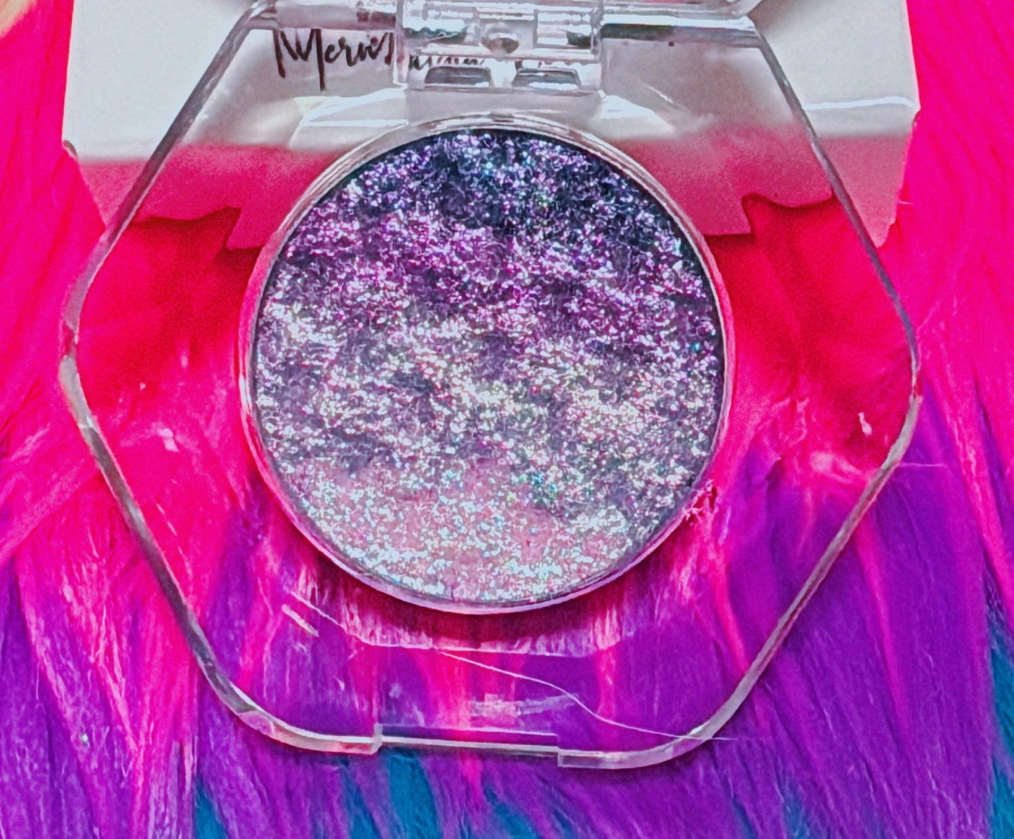 Inked Doll Cosmetics - PEARLESCENT PURPLE “Mermaidia Collection” Pressed TripleChrome