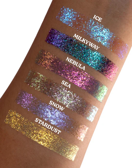 Glisten Cosmetics Flame Chroma Flakes - Duochrome Pigment