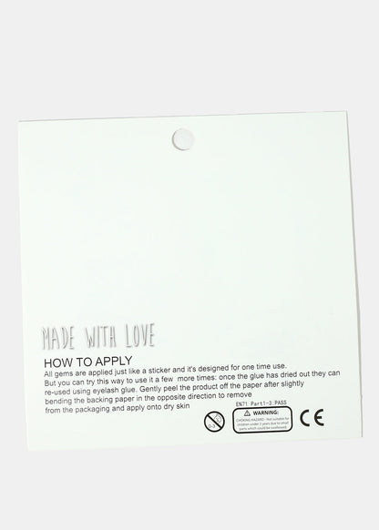 Adhesive Face Jewels