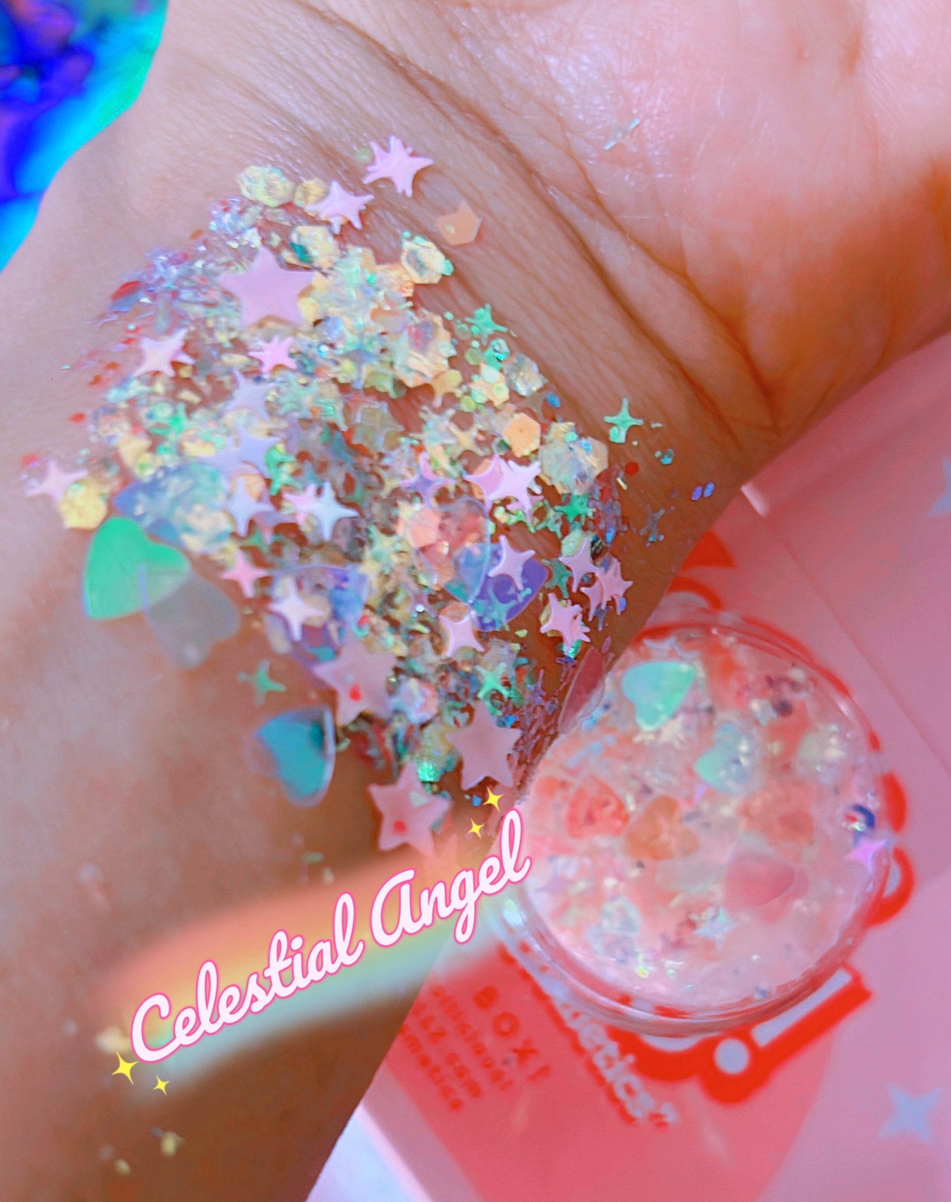 Inked Doll Cosmetics - CELESTIAL ANGEL MERMAID JELLY (FACE/BODY/HAIR) GLITTER GEL