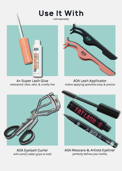 A+ Glam 3D Faux Mink Lashes - Amsterdam