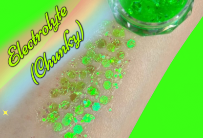 Inked Doll Cosmetics - ELECTROLYTE (Chunky or Fine) “Magic Mushroom Gels”