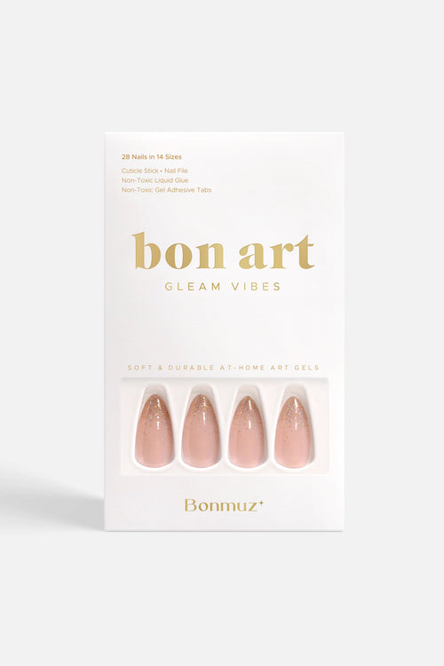 Bonmuz - Golden Prosperity | Soft & Durable Press-On Nails