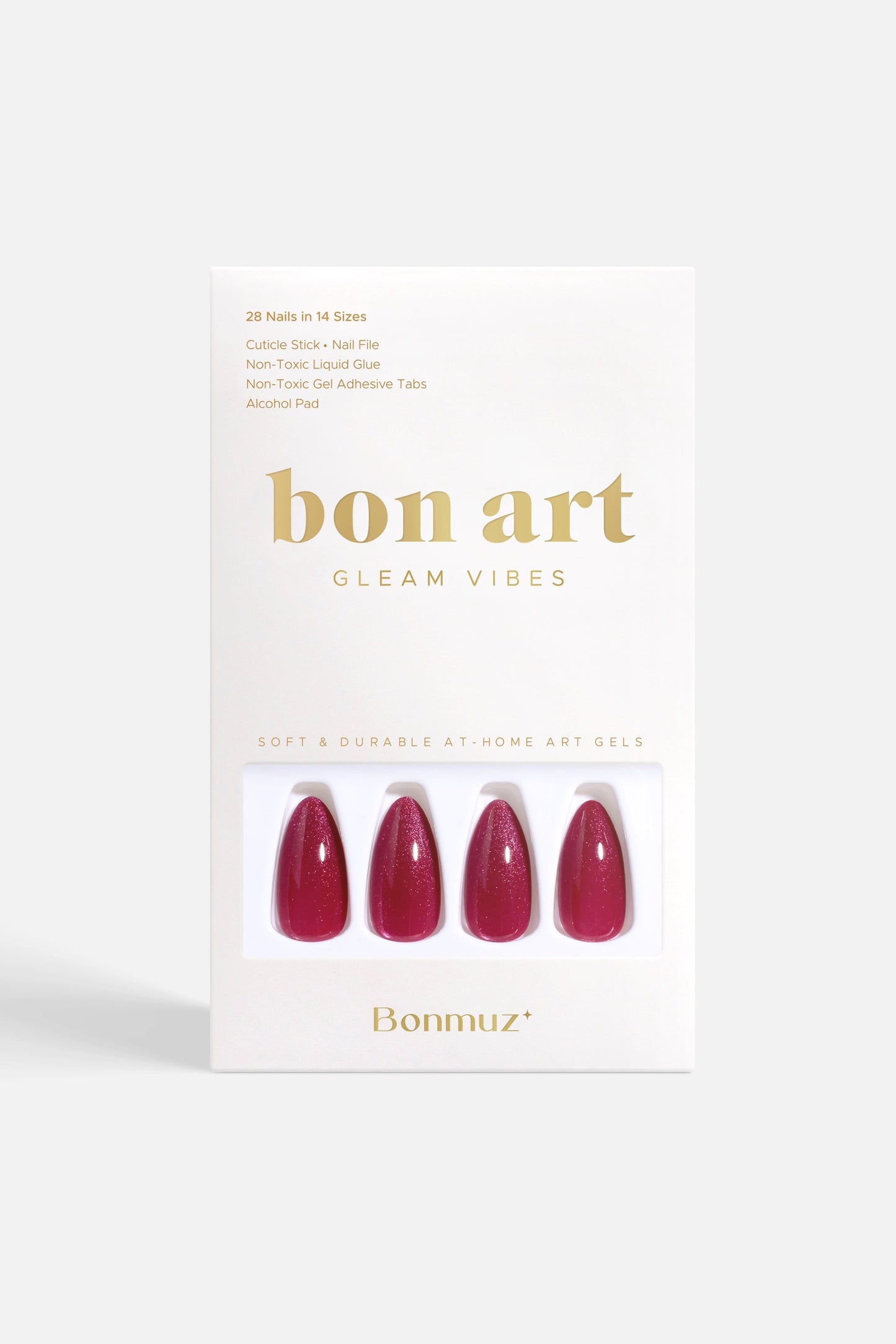 Bonmuz - Rose Quartz | Soft & Durable Press-On Nails
