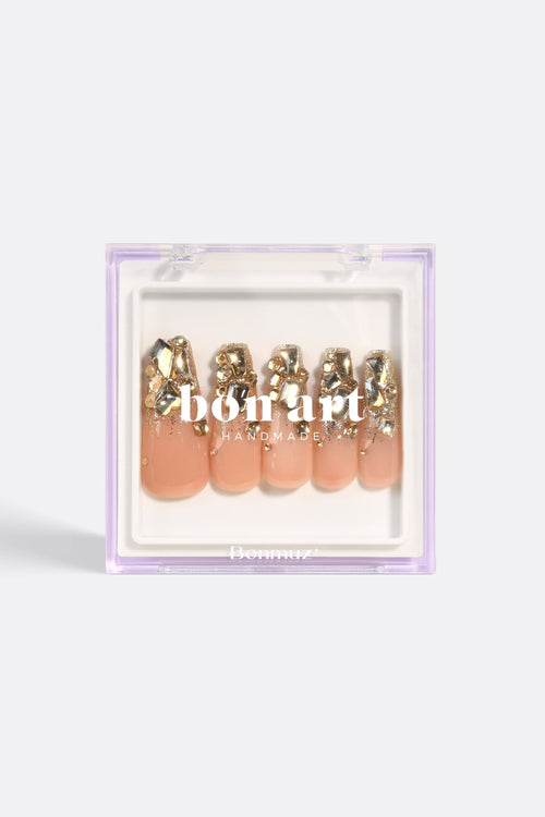 Bonmuz - Cleopatra's Gold | Pro Handmade Gel Nails