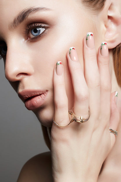 Bonmuz - Rose Coronet | Soft & Durable Press-On Nails
