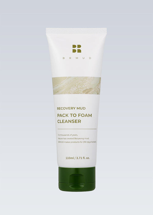 BRMUD Recovery Mud Pack To Foam Cleanser 110ml