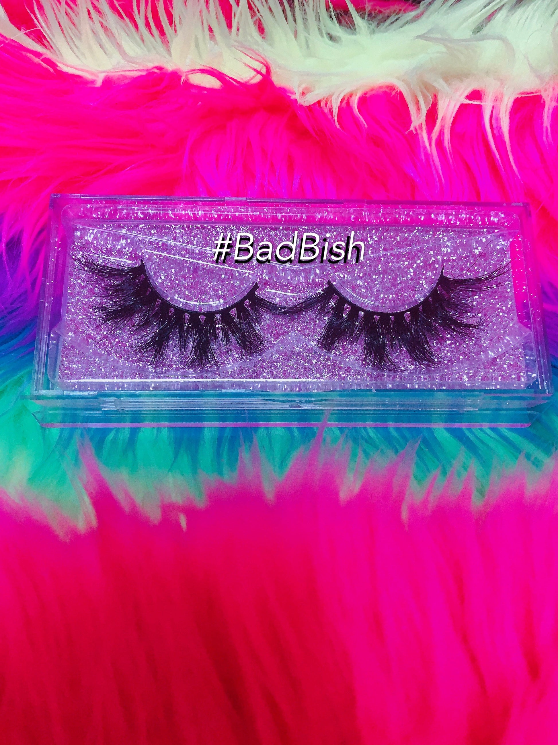 Inked Doll Cosmetics - #BADBISH 3D DreamDoll Lashes *GLITTER* Case