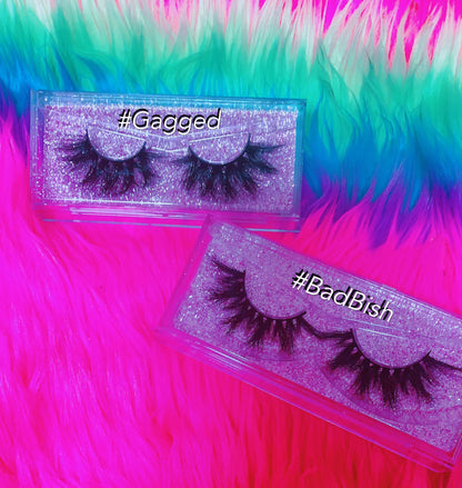 Inked Doll Cosmetics - #GAGGED 3D DreamDoll Lashes *GLITTER* Case