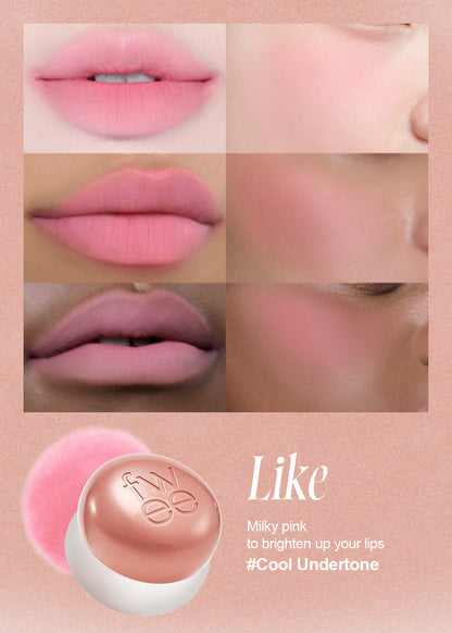 fwee Lip & Cheek Blurry Pudding Pot