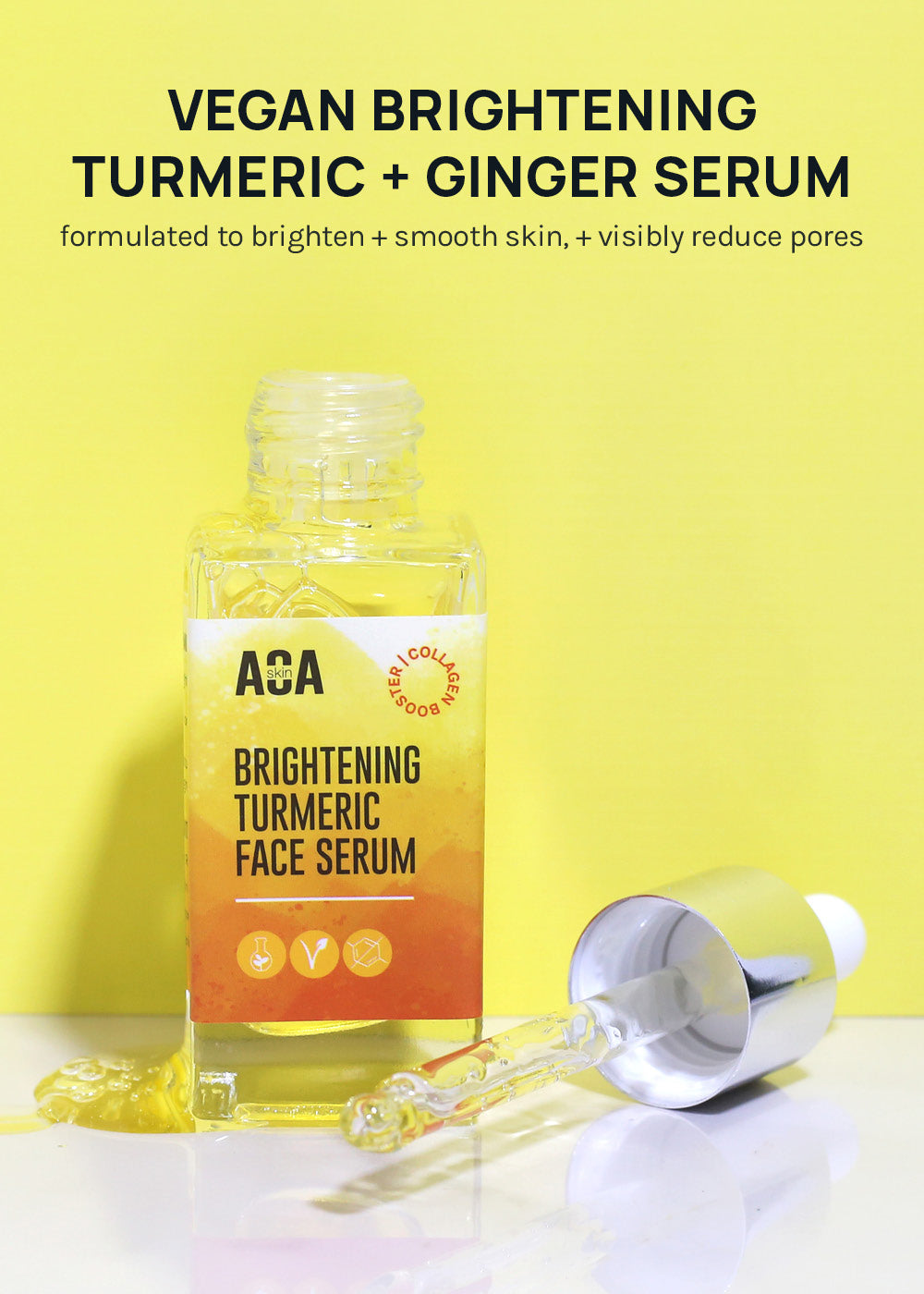 AOA Skin Brightening Turmeric Face Serum 30ml