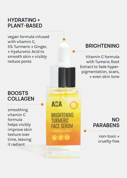 AOA Skin Brightening Turmeric Face Serum 30ml