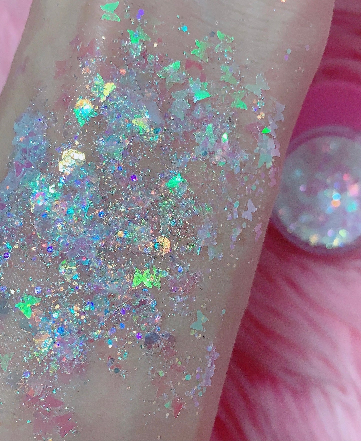 Inked Doll Cosmetics - BUTTAFLY GLOW! Glitter Gel