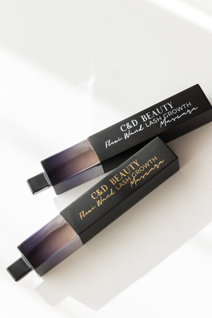 C & D Beauty - Black Flexi Wand Lash Growth Mascara