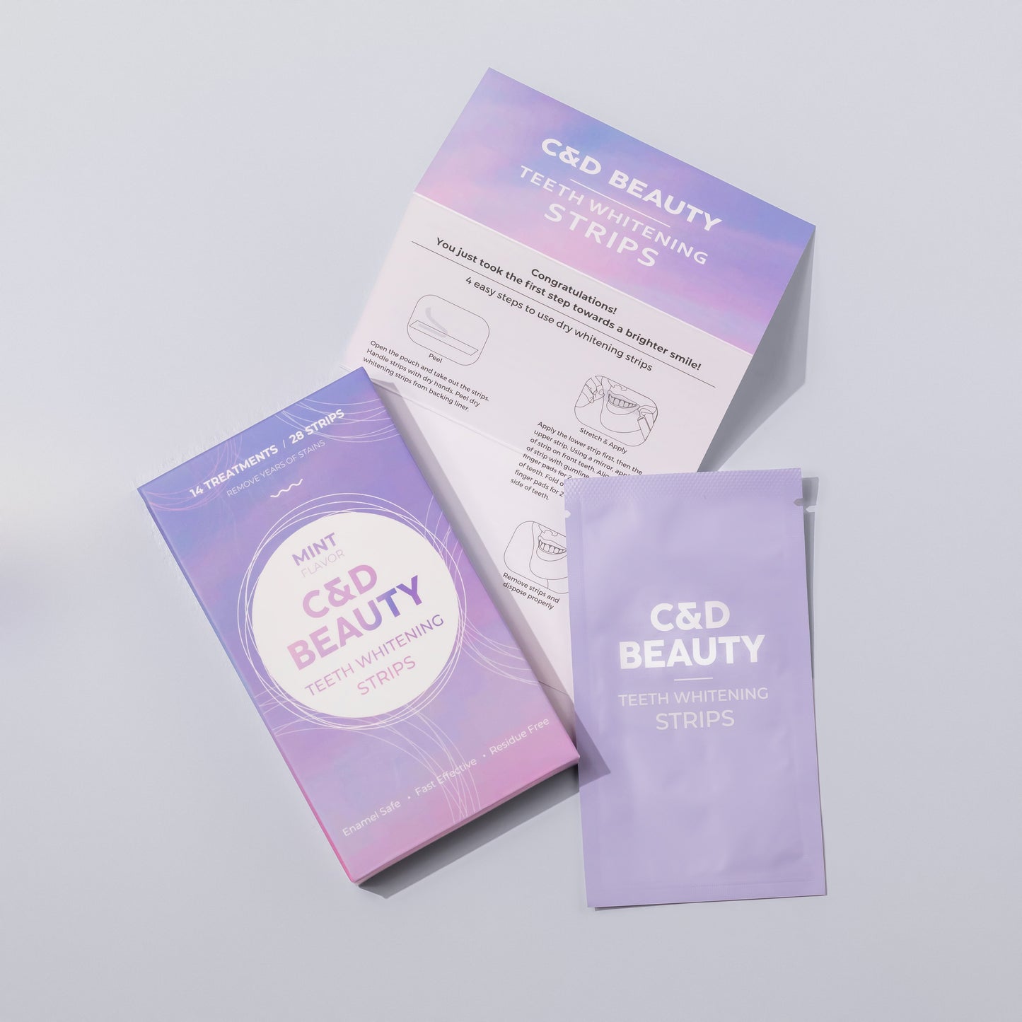 C & D Beauty - Teeth Whitening Strips