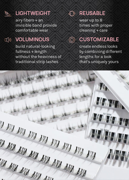 AOA Pro Lash Clusters: Clio