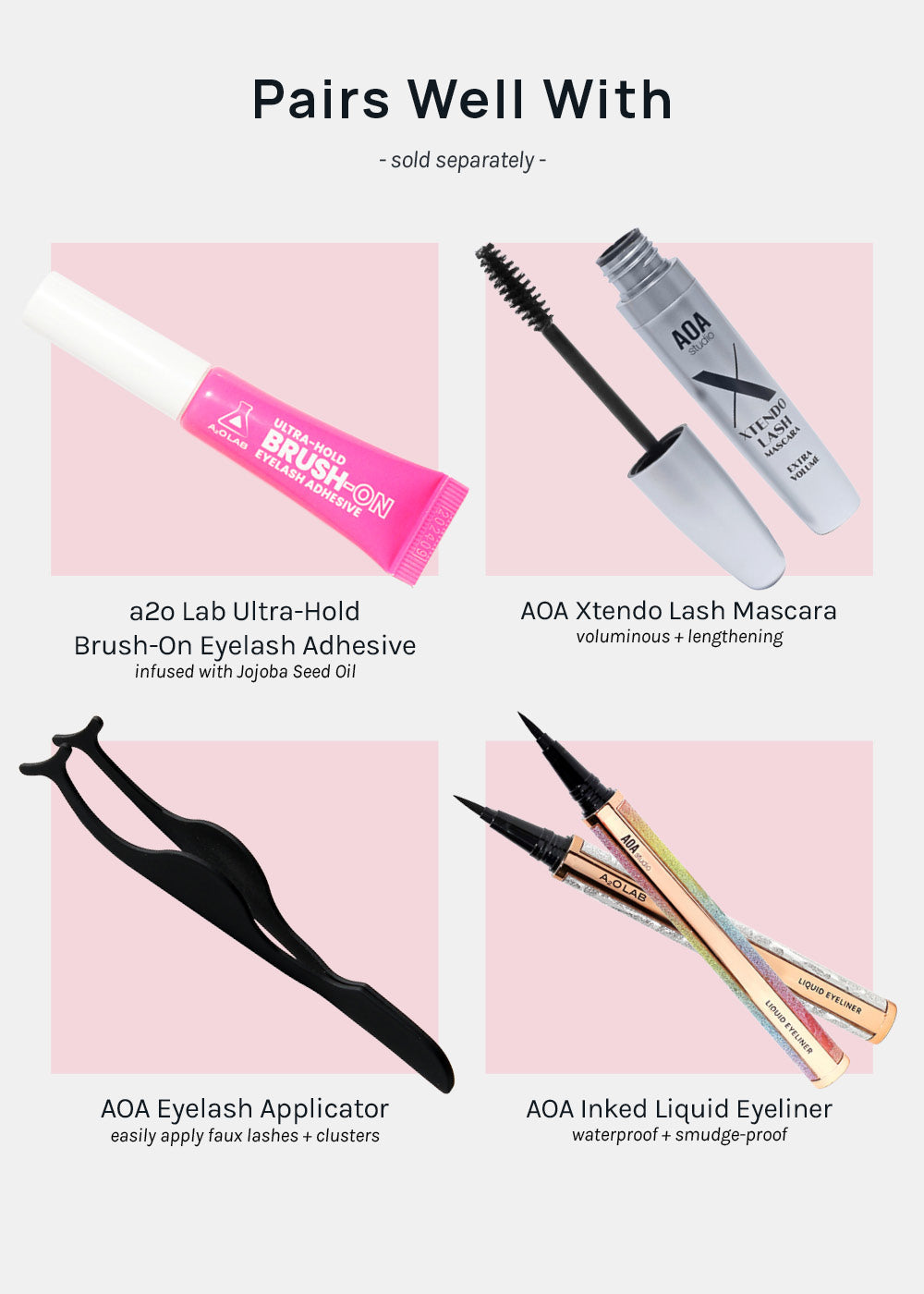 AOA Pro Lash Clusters: Aether