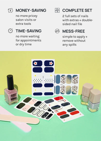 AOA Nail Polish Strips: Shoreditch