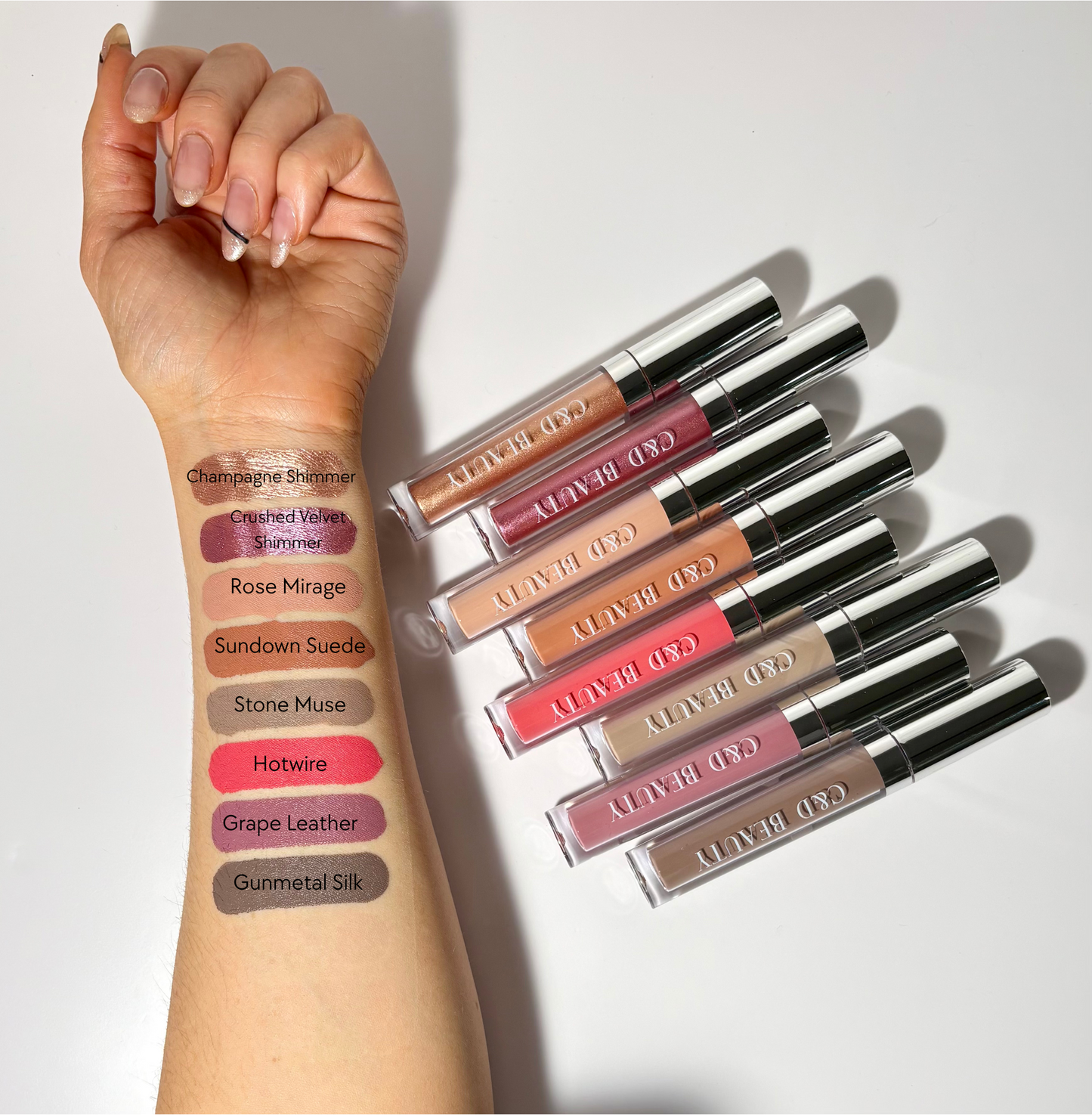 C & D Beauty - Velvet Eye Shadows